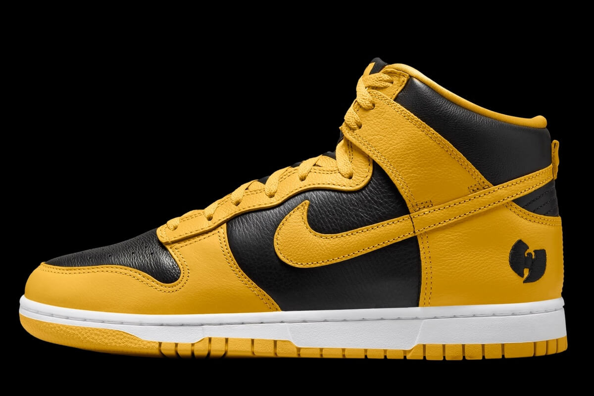 Nike x Wu-Tang Dunk High - Black/Pollen/White - HJ4320-001