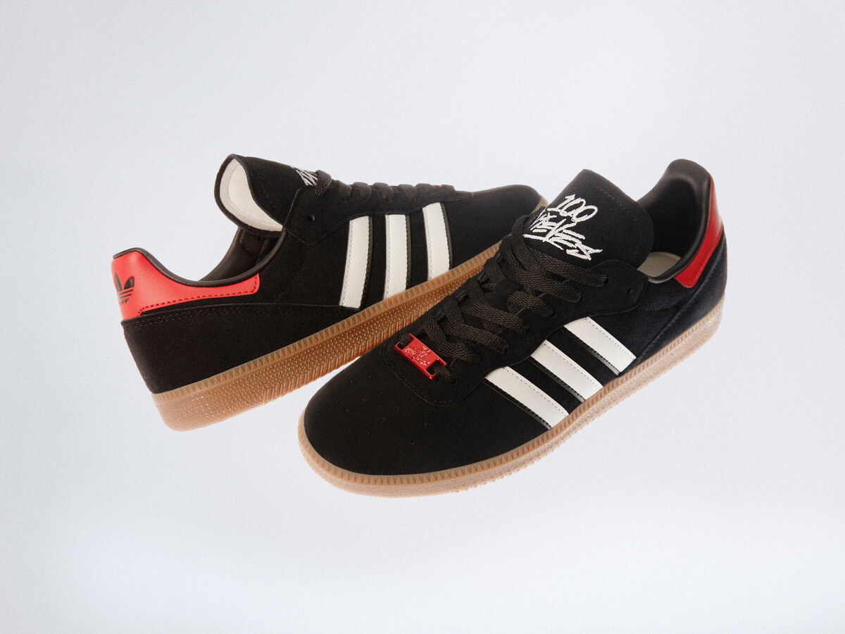 adidas Originals x 100 Thieves - Palos Hills - Carbon / Cream White / Collegiate Orange - JH9125