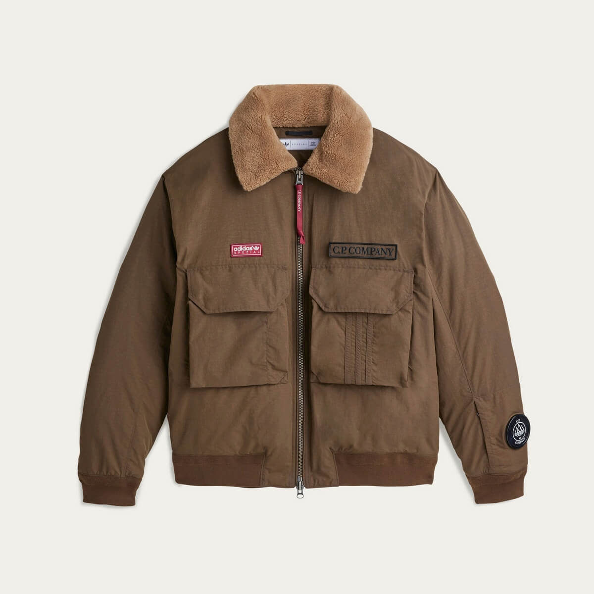 adidas SPEZIAL x C.P. Company Flying Jacket SPZL - Dust Cargo - JE8676