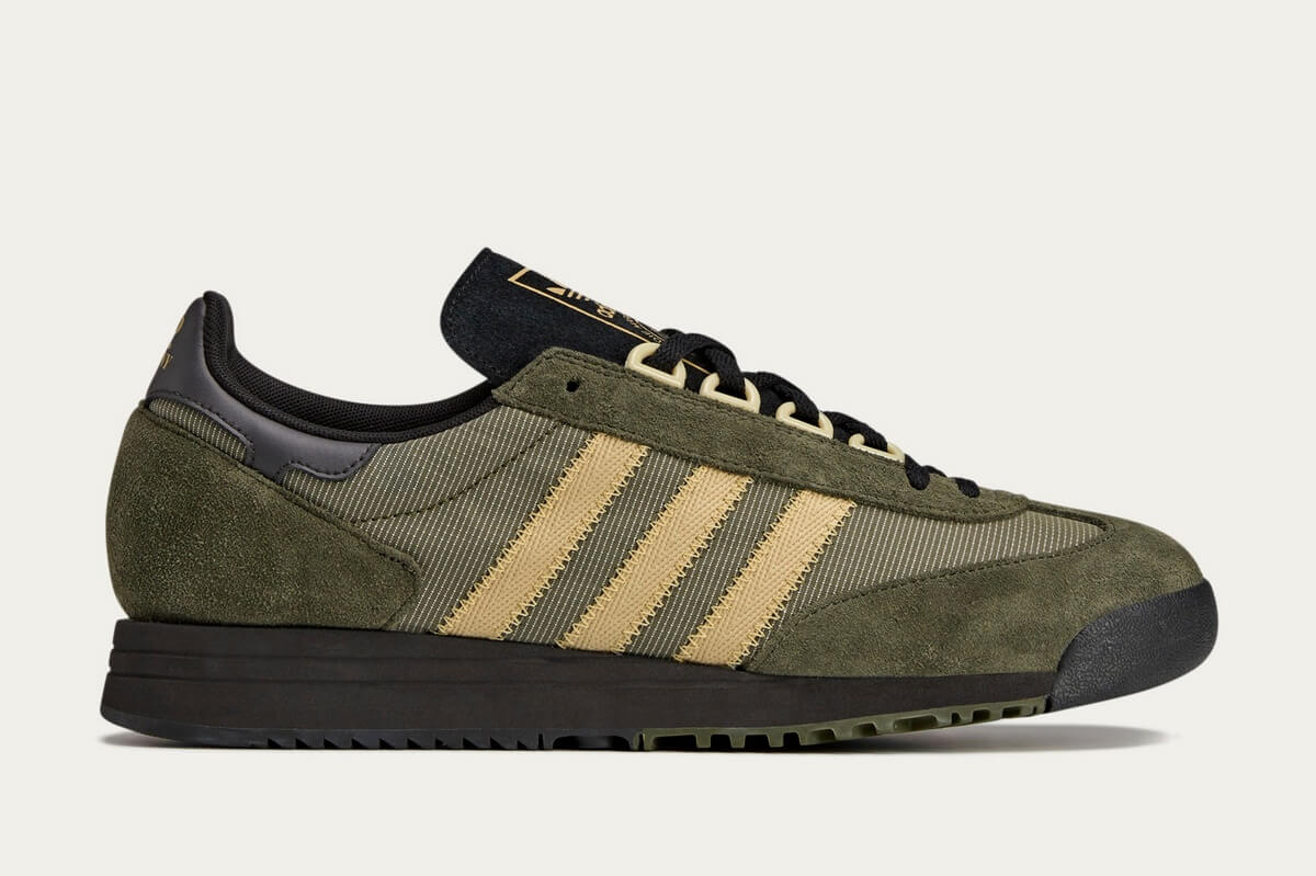 adidas SPEZIAL x C.P. Company SL83 SPZL - Dust Green / Sand / Night Cargo - IH3306