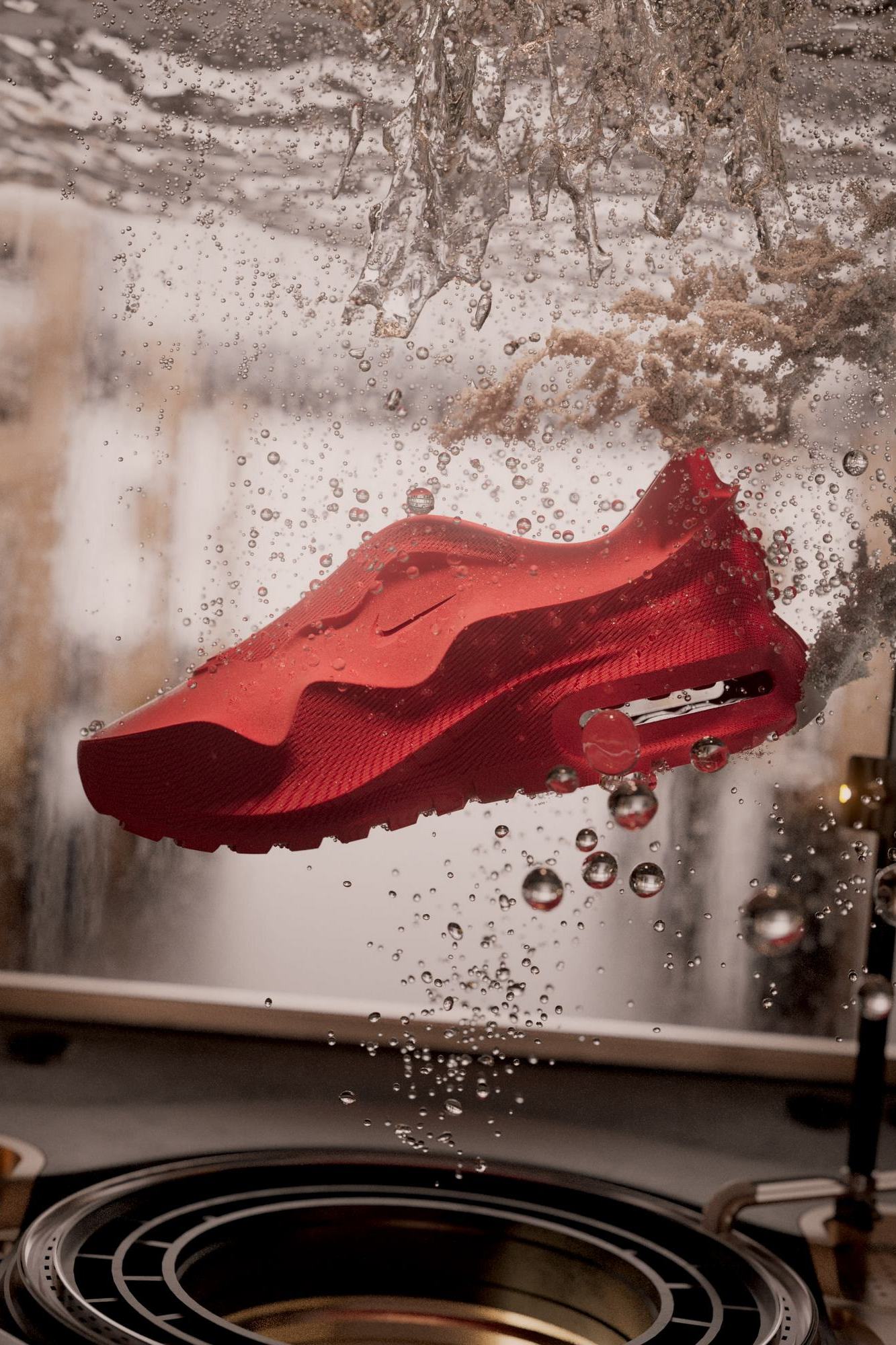 Nike Air Max 1000 Zellerfeld Red 3D-Printed