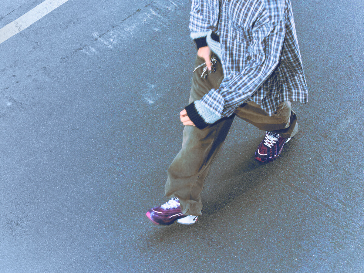 adidas x BAPE Orketro - Dark Purple / Cloud White / Core Black - JQ2398