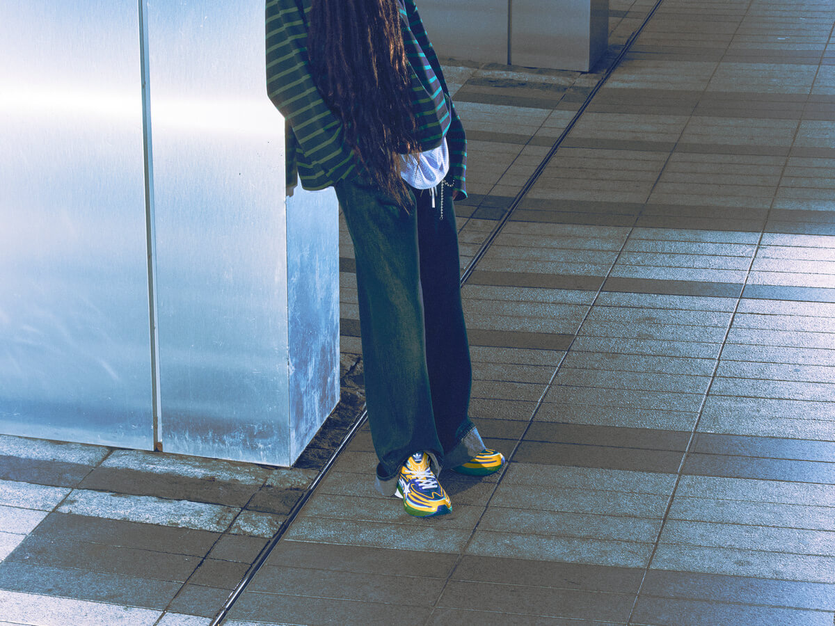 adidas x BAPE Orketro - Green / Power Blue / Blue - JQ2398
