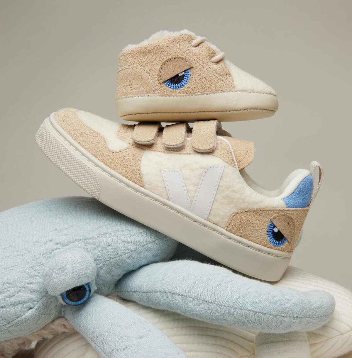 VEJA x BigStuffed Baby & Kids V-10 Sneaker Collab Release
