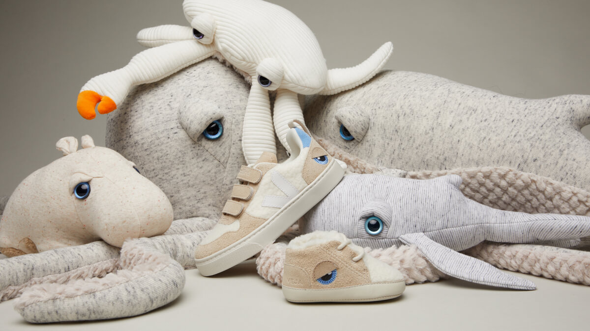 VEJA x BigStuffed Baby & Kids V-10 Sneaker Collab Release