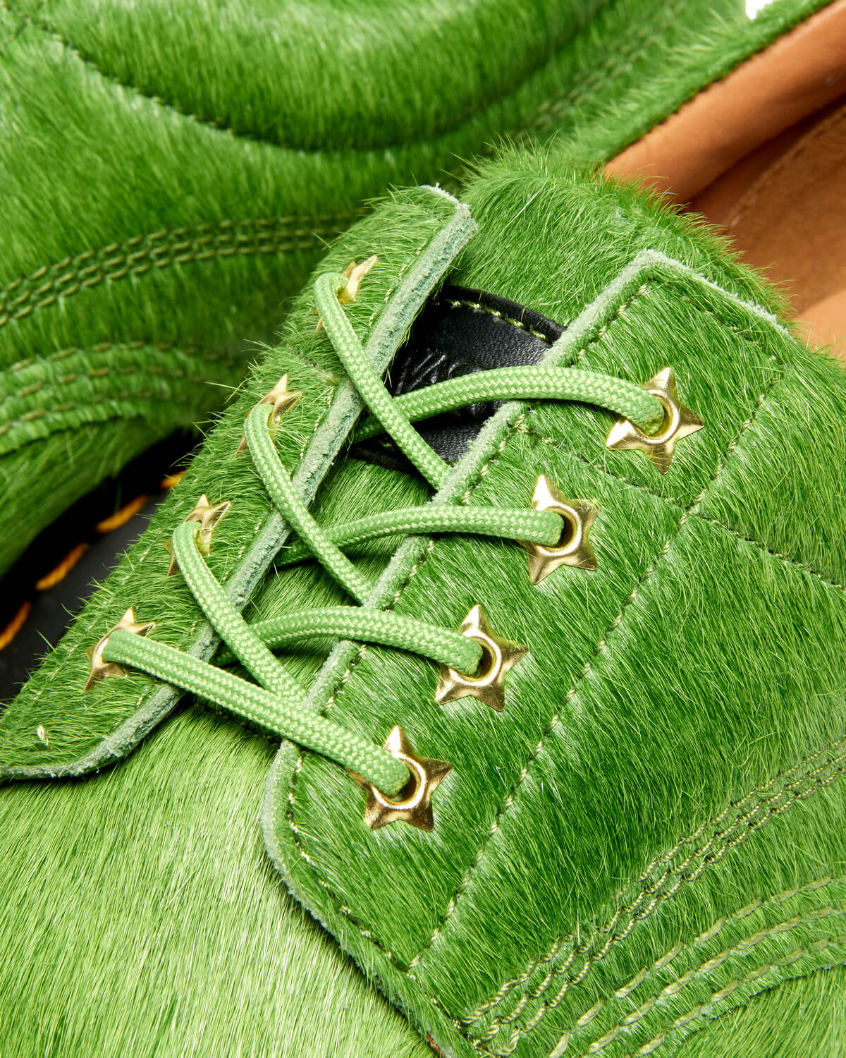Dr. Martens x Awake NY Lowell - Hair-on Leather - Vibrant Green