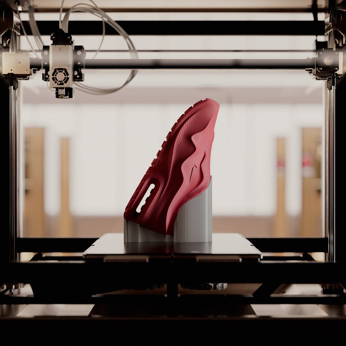 Nike Air Max 1000 Zellerfeld Red