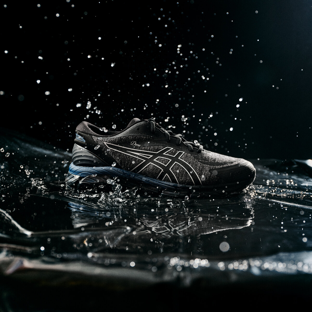 ASICS x DIME Gel-Quantum 360 VIII Gore-Tex - Black/Pure Silver - 1203A651-001