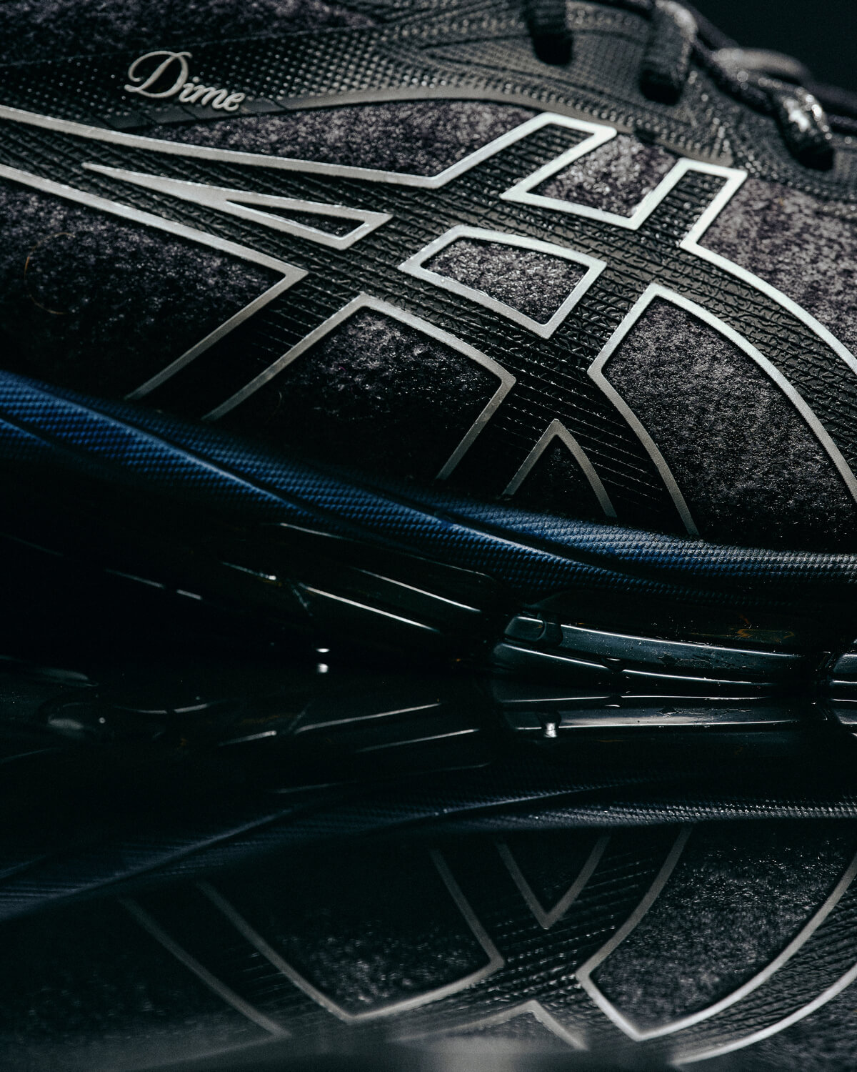 ASICS x DIME Gel-Quantum 360 VIII Gore-Tex - Black/Pure Silver - 1203A651-001