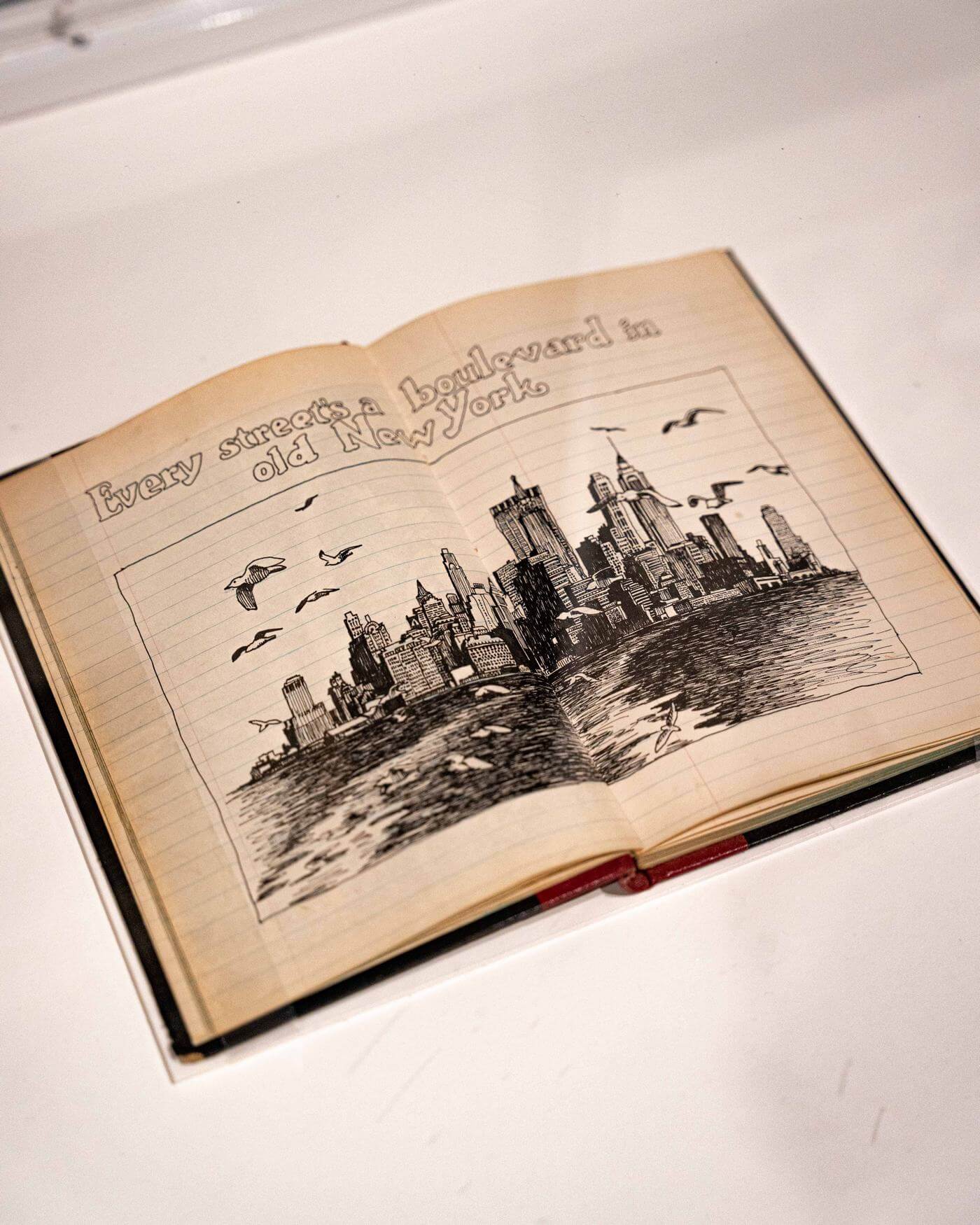 Robert Crumb - Every street's a boulevard in old New York - The Moonlight March (Sketchbook) (1964)