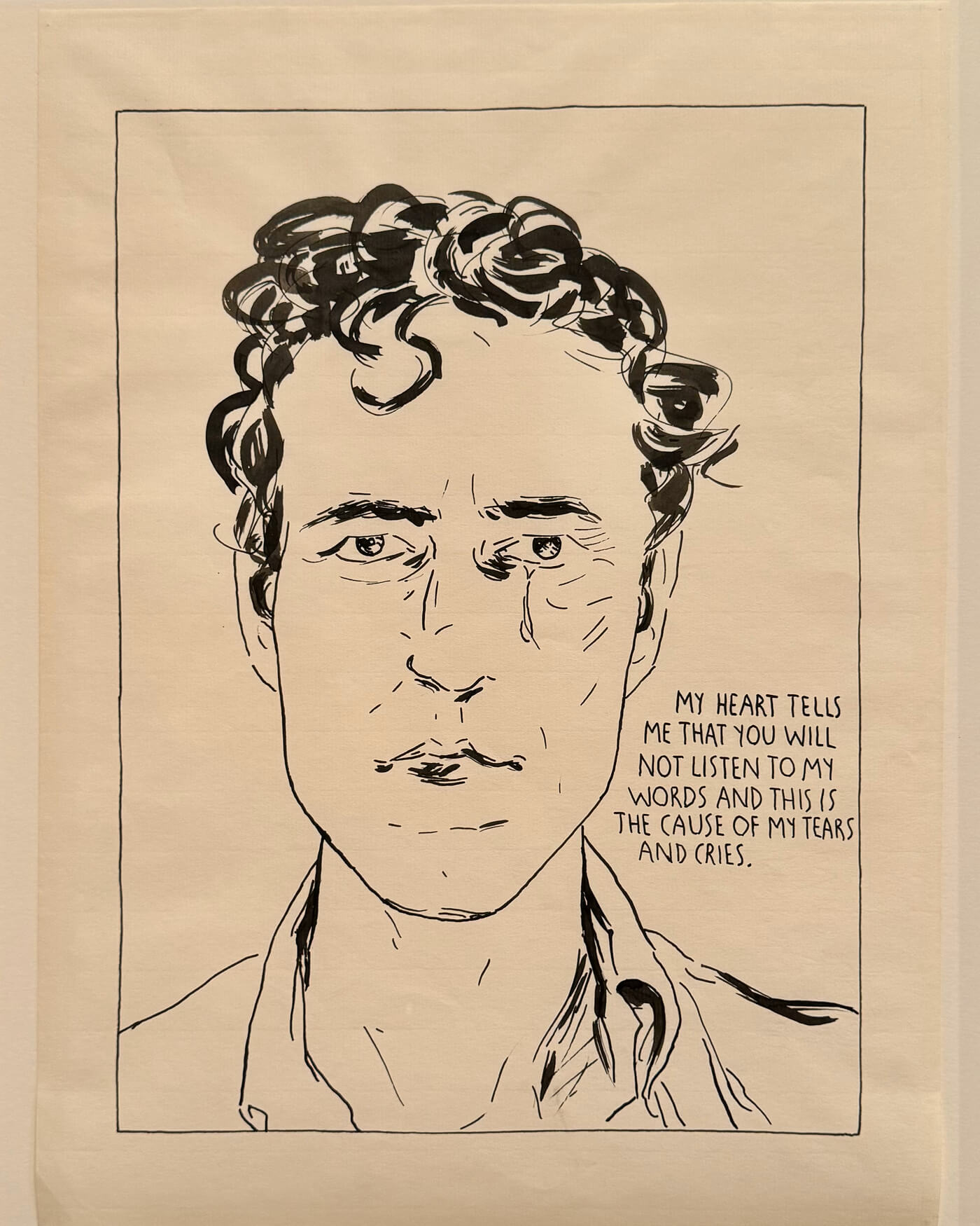 Raymond Pettibon - Untitled (1990) - The Way I See It: Selections from the KAWS Collection