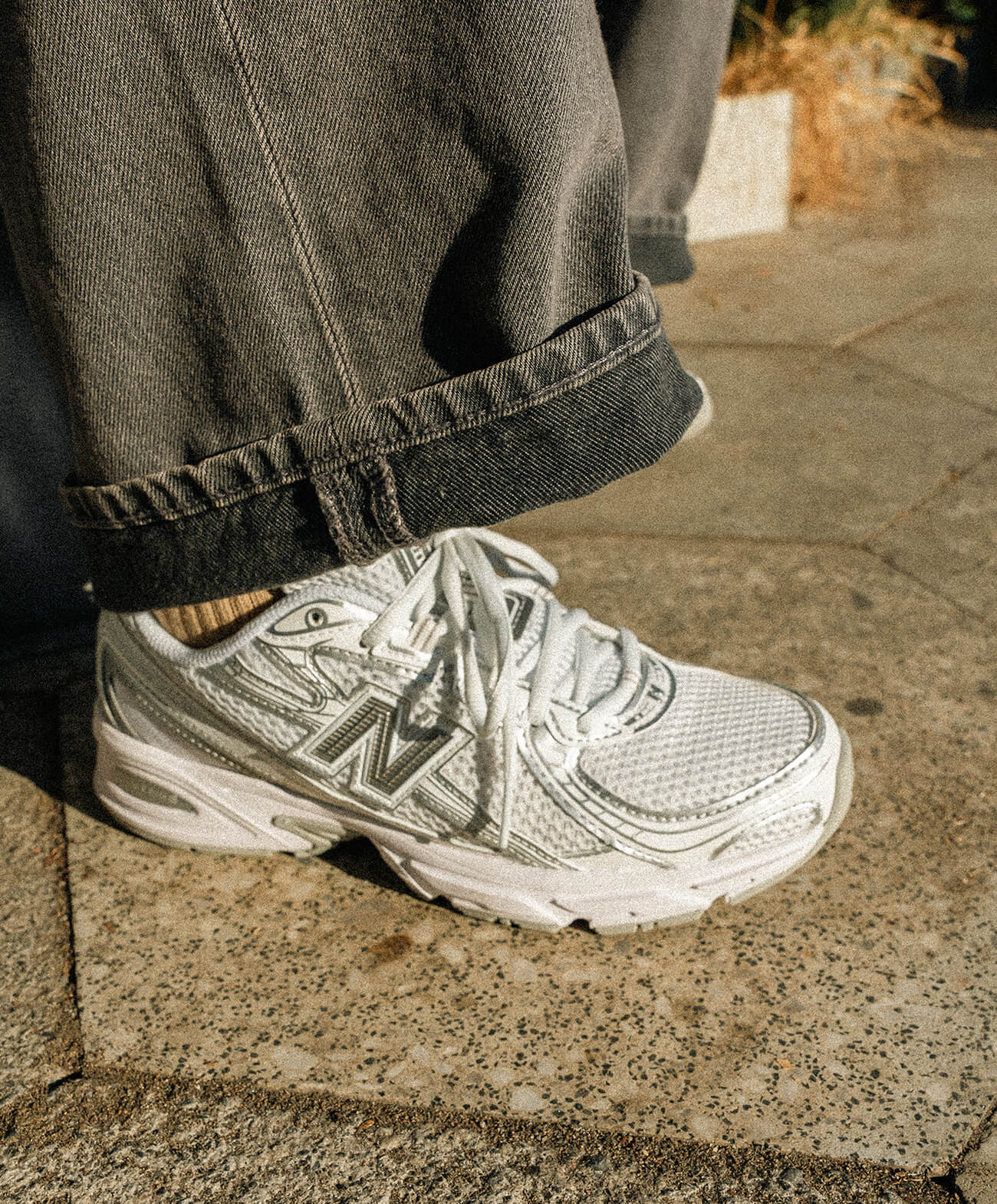 New Balance 740 - White / Silver Metallic / Reflection - U740WM2