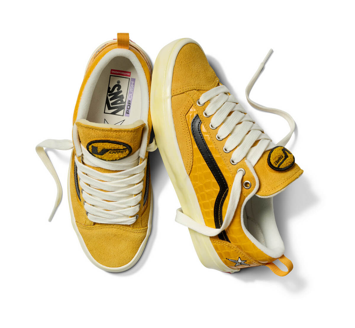 Vans Skate x Carpet Company Old Skool 36+ - Mustard - VN000EEGYLW