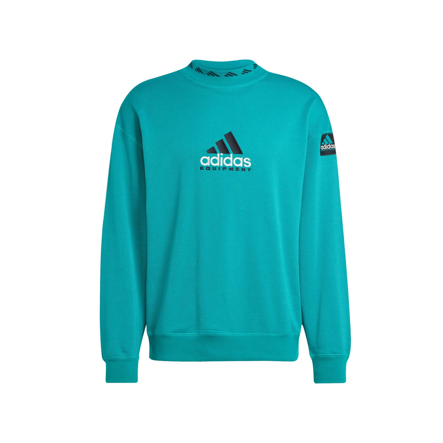adidas Equipment EQT Reflective Crew Neck Sweatshirt - EQT Green - JN7146