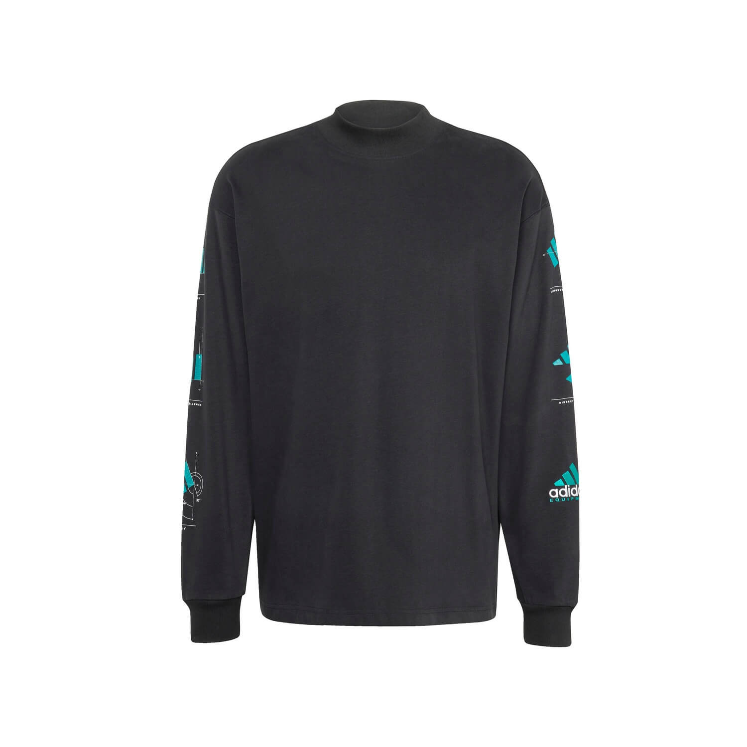 adidas Equipment EQT Long Sleeve Graphic Shirt - Black - JN4849