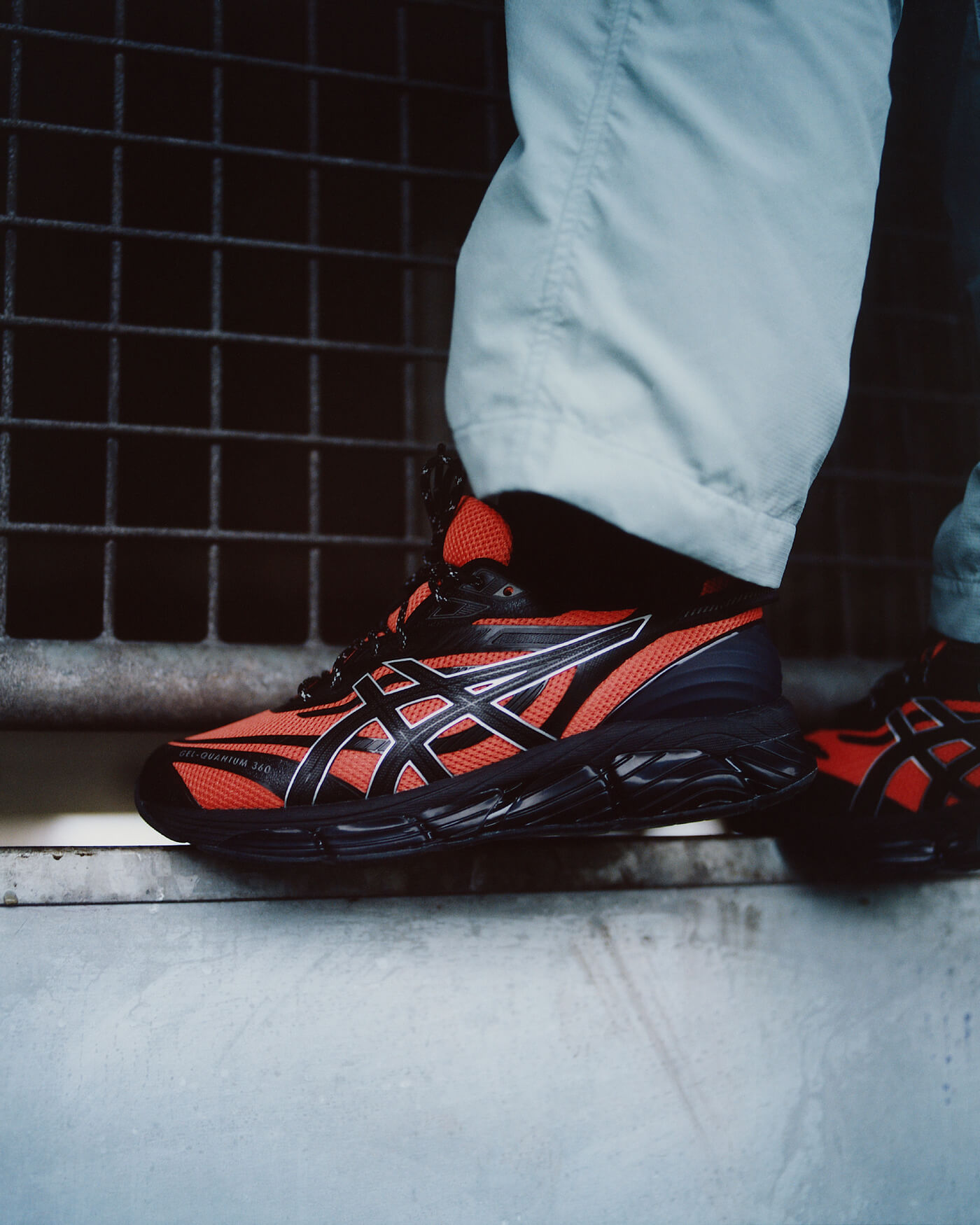 ASICS x Lack of Guidance Gel-Quantum 360 VIII - Habanero / Black - 1203A721-600
