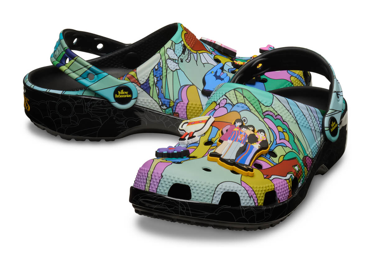 Crocs x The Beatles Classic Clog - Multi - 210895-90H