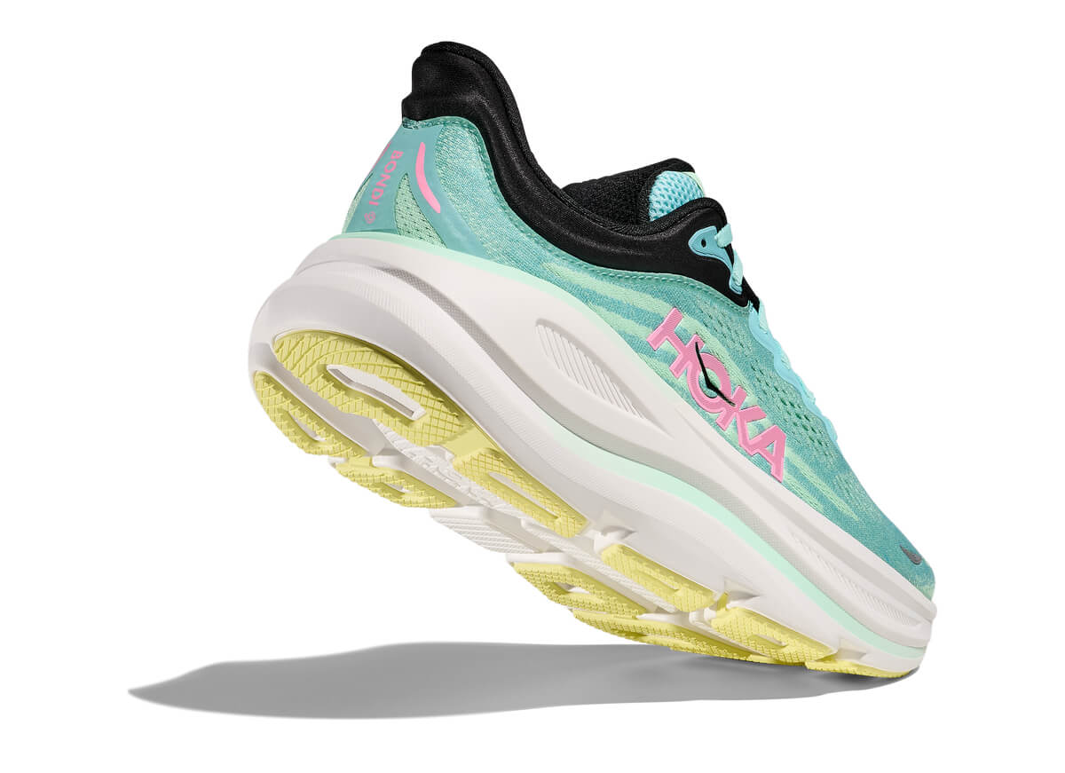 HOKA Bondi 9 - Luna Moth / Blue Spark