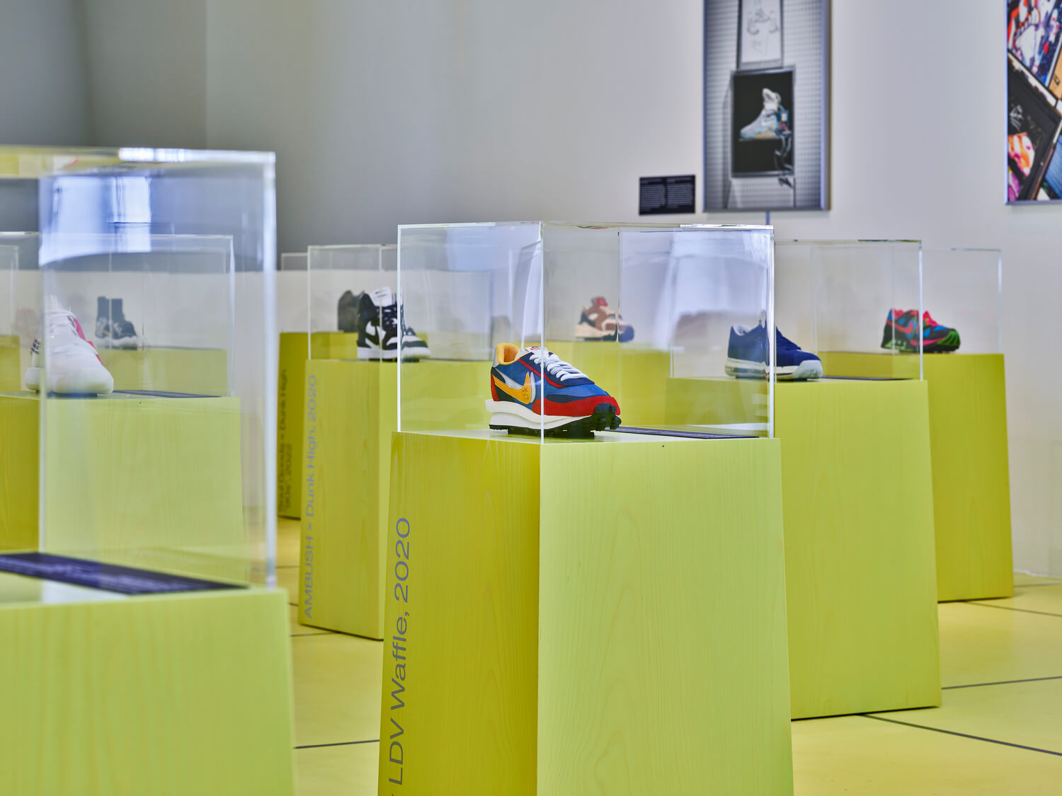 Installation view »Nike: Form Follows Motion« © Vitra Design Museum Photo: Bernhard Strauss