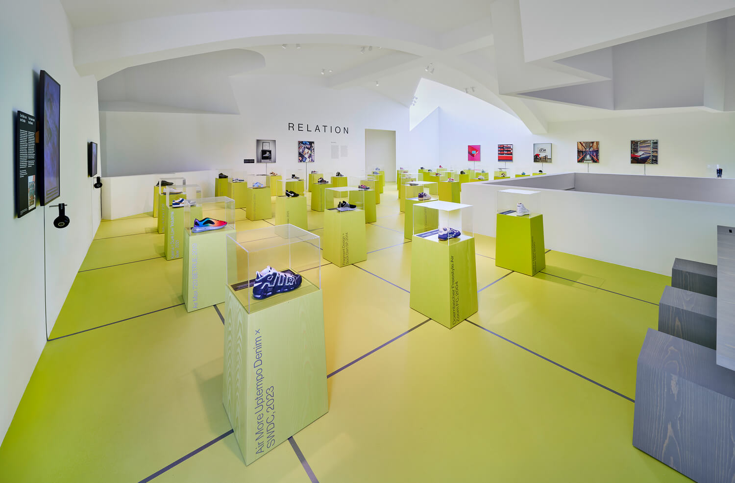 Installation view »Nike: Form Follows Motion« © Vitra Design Museum Photo: Bernhard Strauss