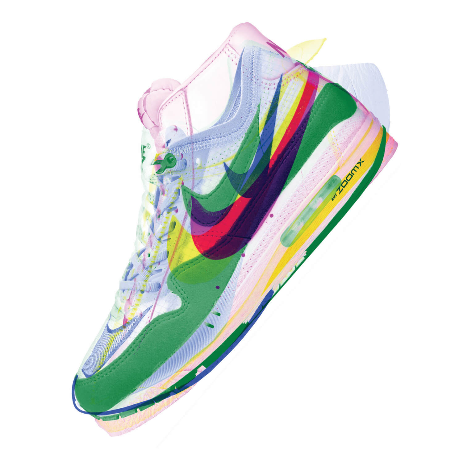 Nike: Form Follows Motion © Vitra Design Museum, Grafik: Daniel Streat, Visual Fields