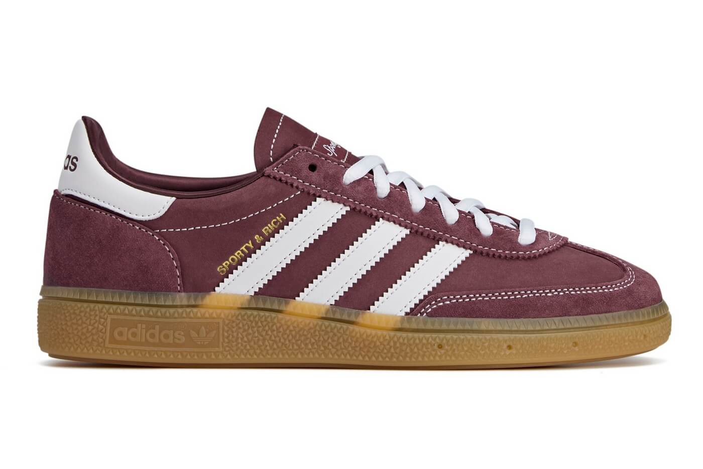 adidas Originals x Sporty & Rich Handball Spezial - Shadow Red/Cloud White/Gum 3 - JP7068