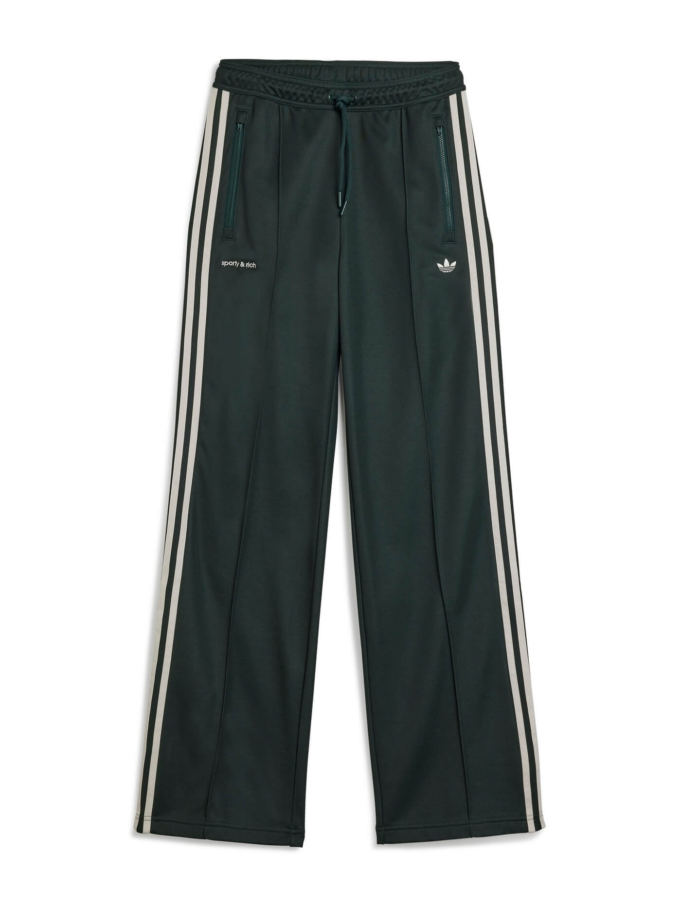 adidas Originals x Sporty & Rich Track Pants- Dark Green - JN5323