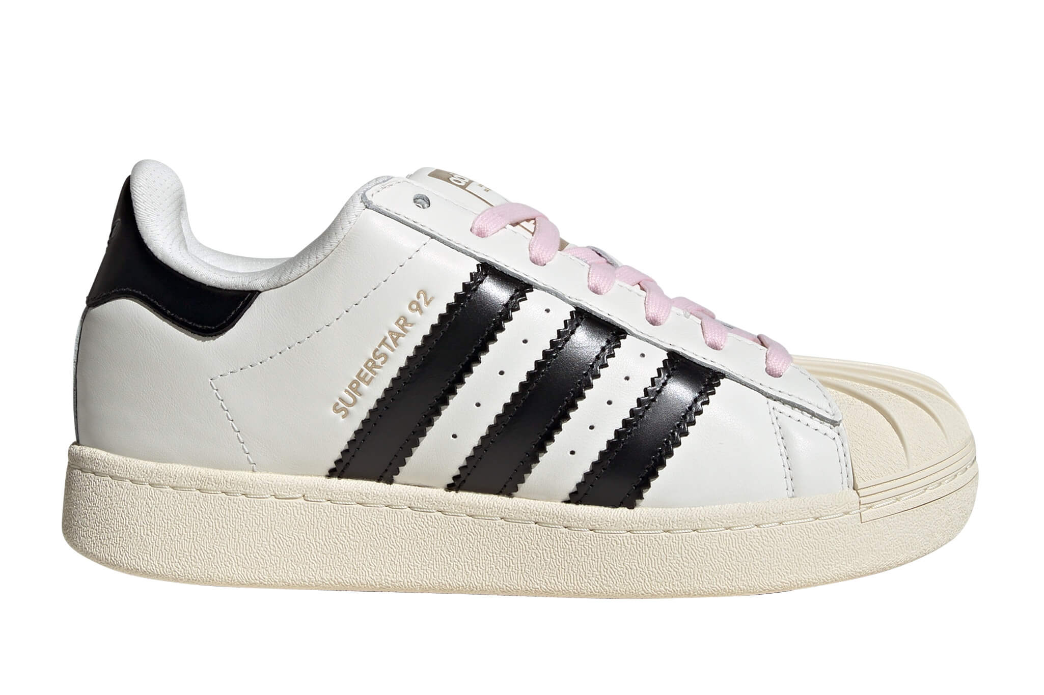 adidas Superstar 92 by Pharrell - Core White/Cream White/Core Black - JI4268