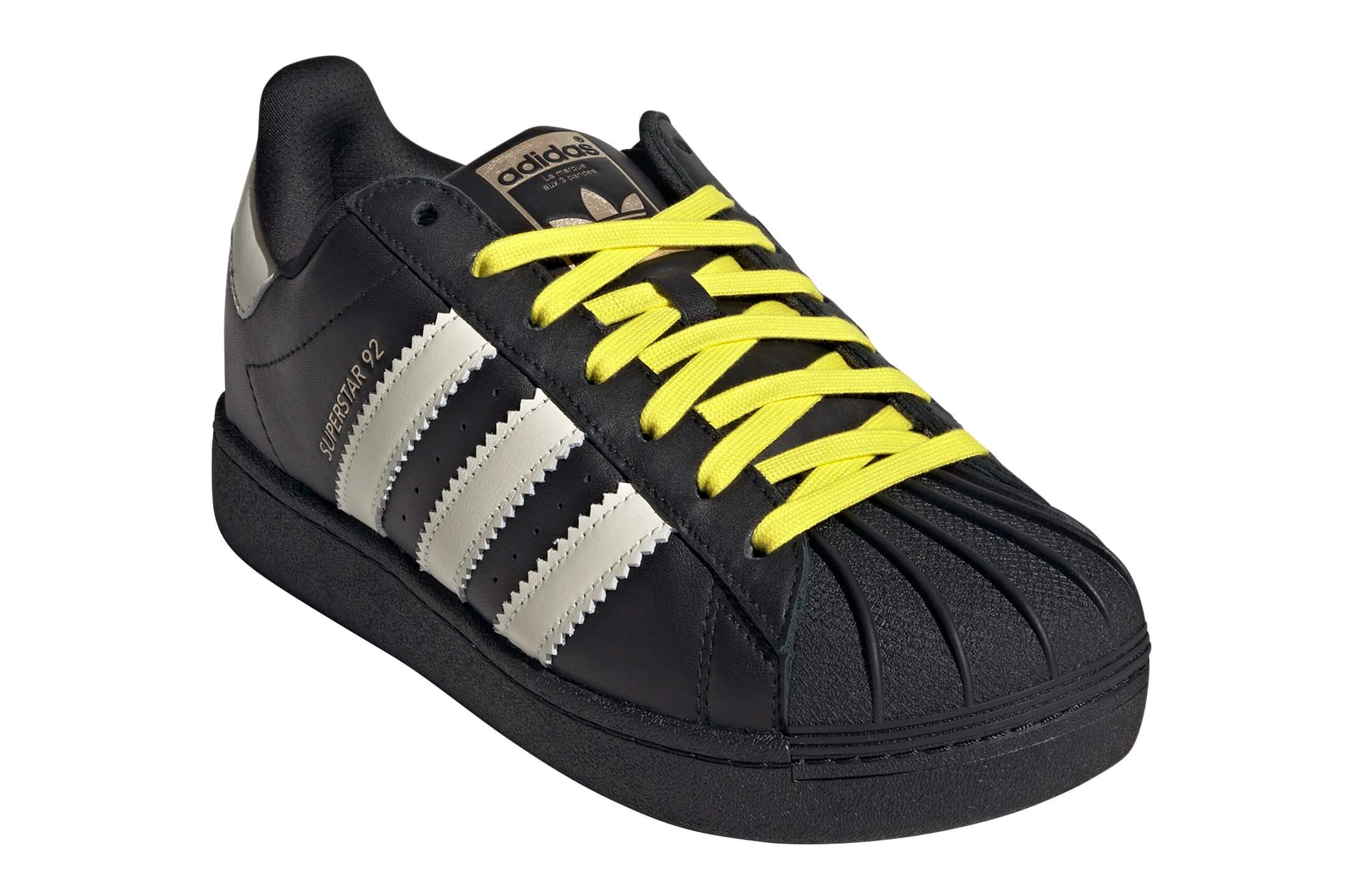adidas Superstar 92 by Pharrell - Core Black/Sky Rush/Cream White - JI4267