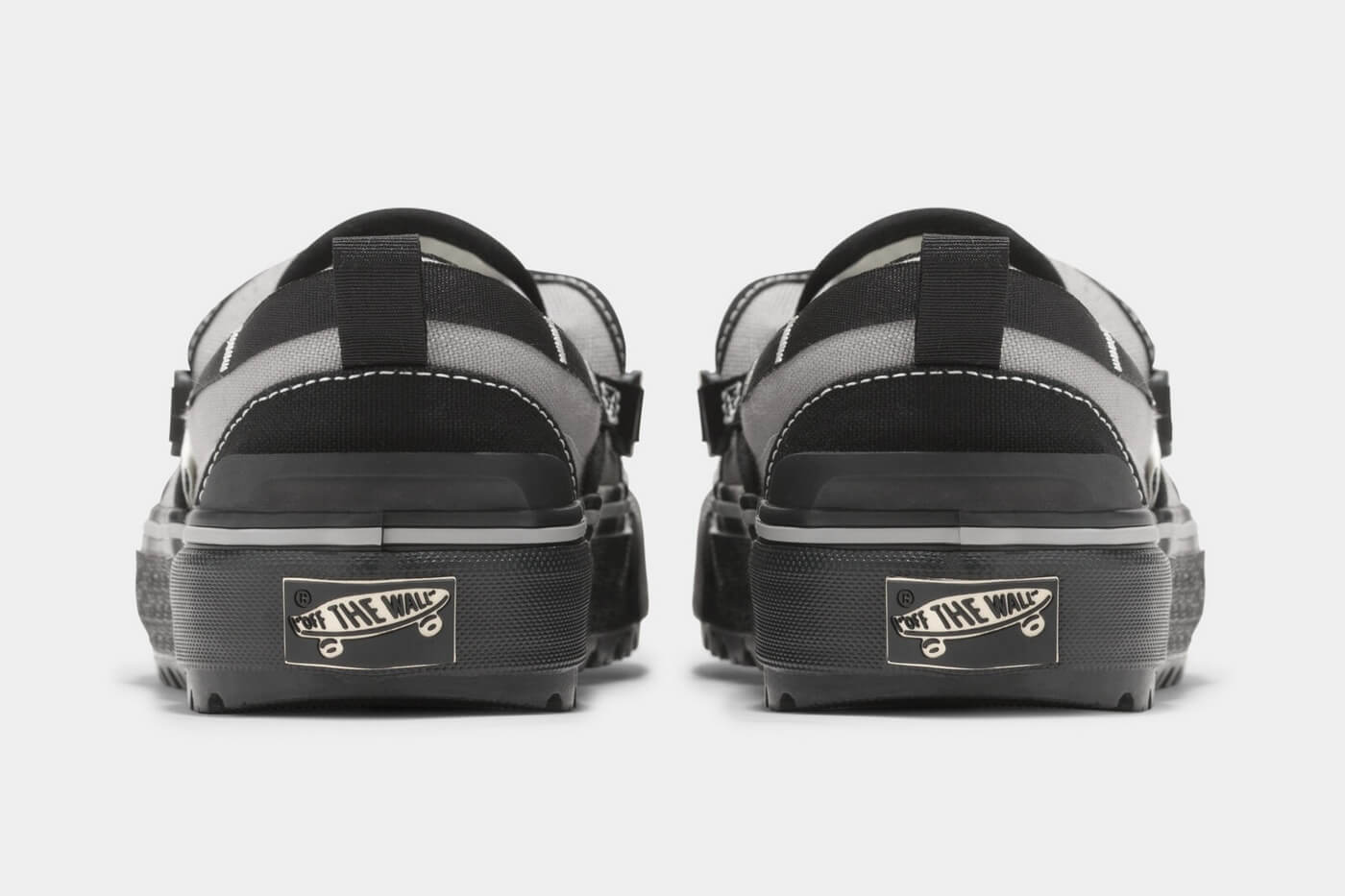 Vans x Nicole McLaughlin Slip-On "Rucksack" - Grey/Black - VN000S99N43