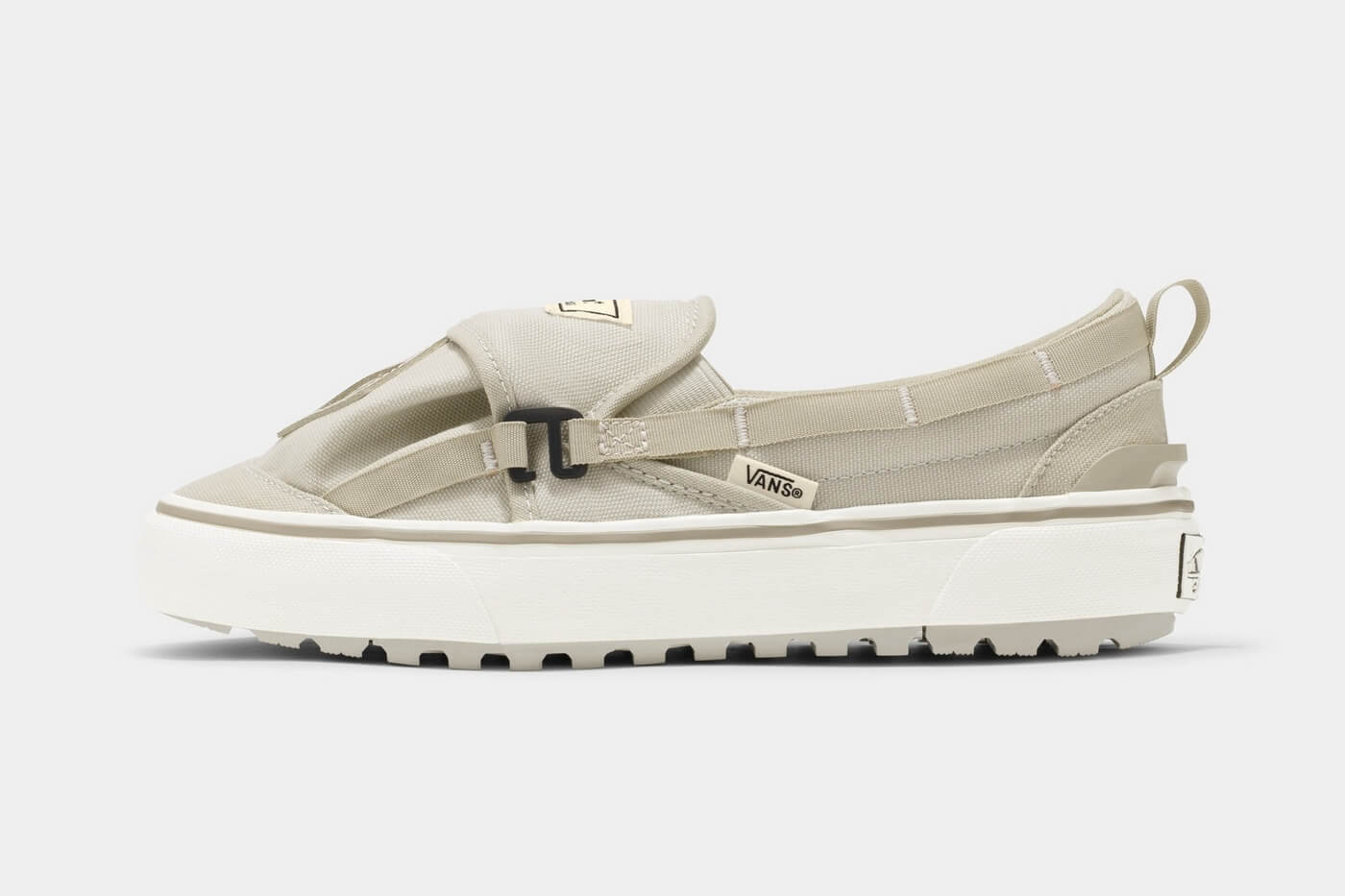 Vans x Nicole McLaughlin Slip-On "Rucksack" - Tan/White - VN000S99JM9