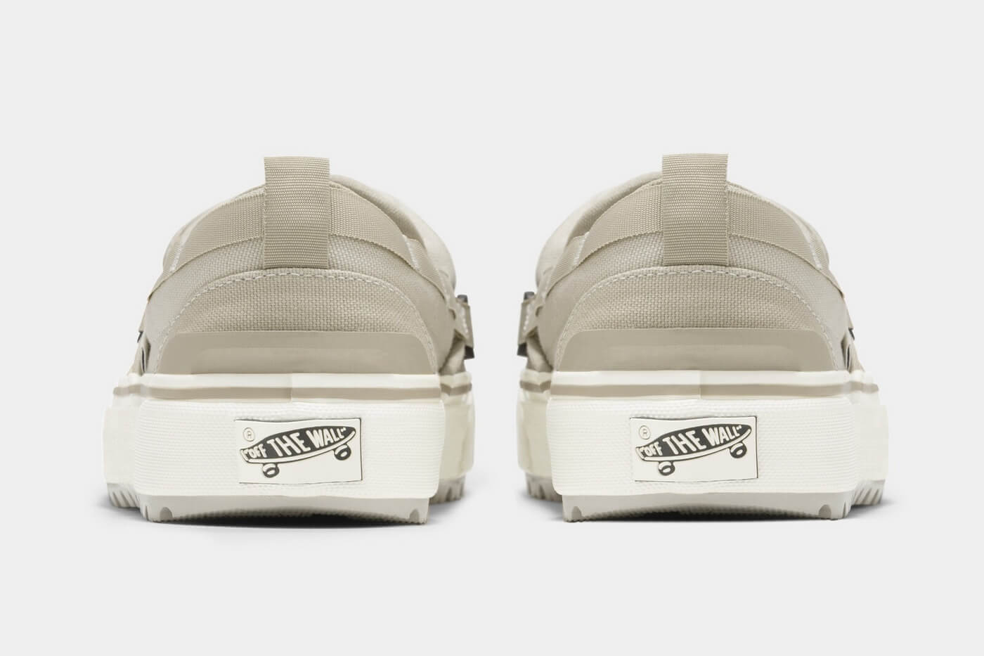 Vans x Nicole McLaughlin Slip-On "Rucksack" - Tan/White - VN000S99JM9