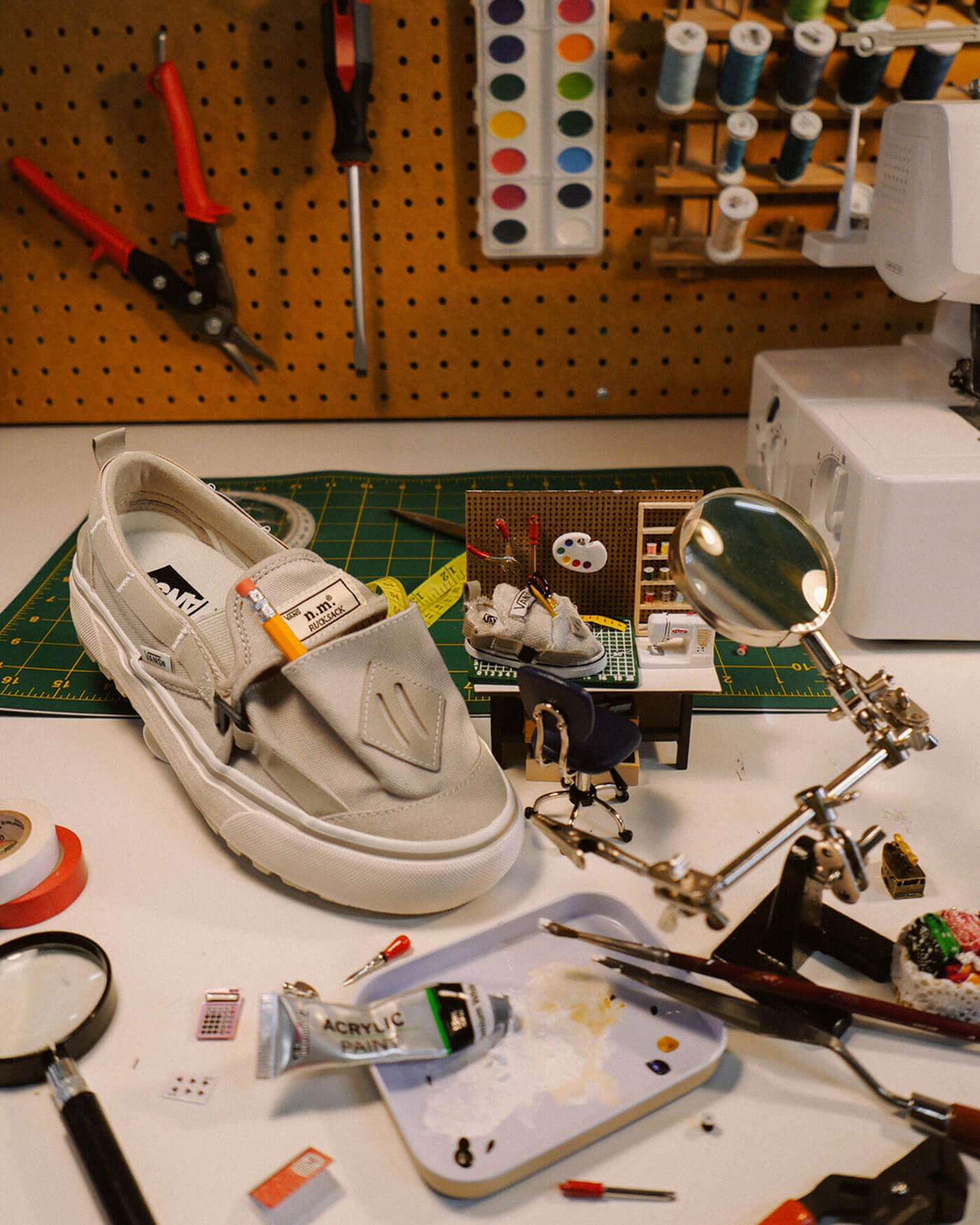 Vans x Nicole McLaughlin Slip-On "Rucksack"