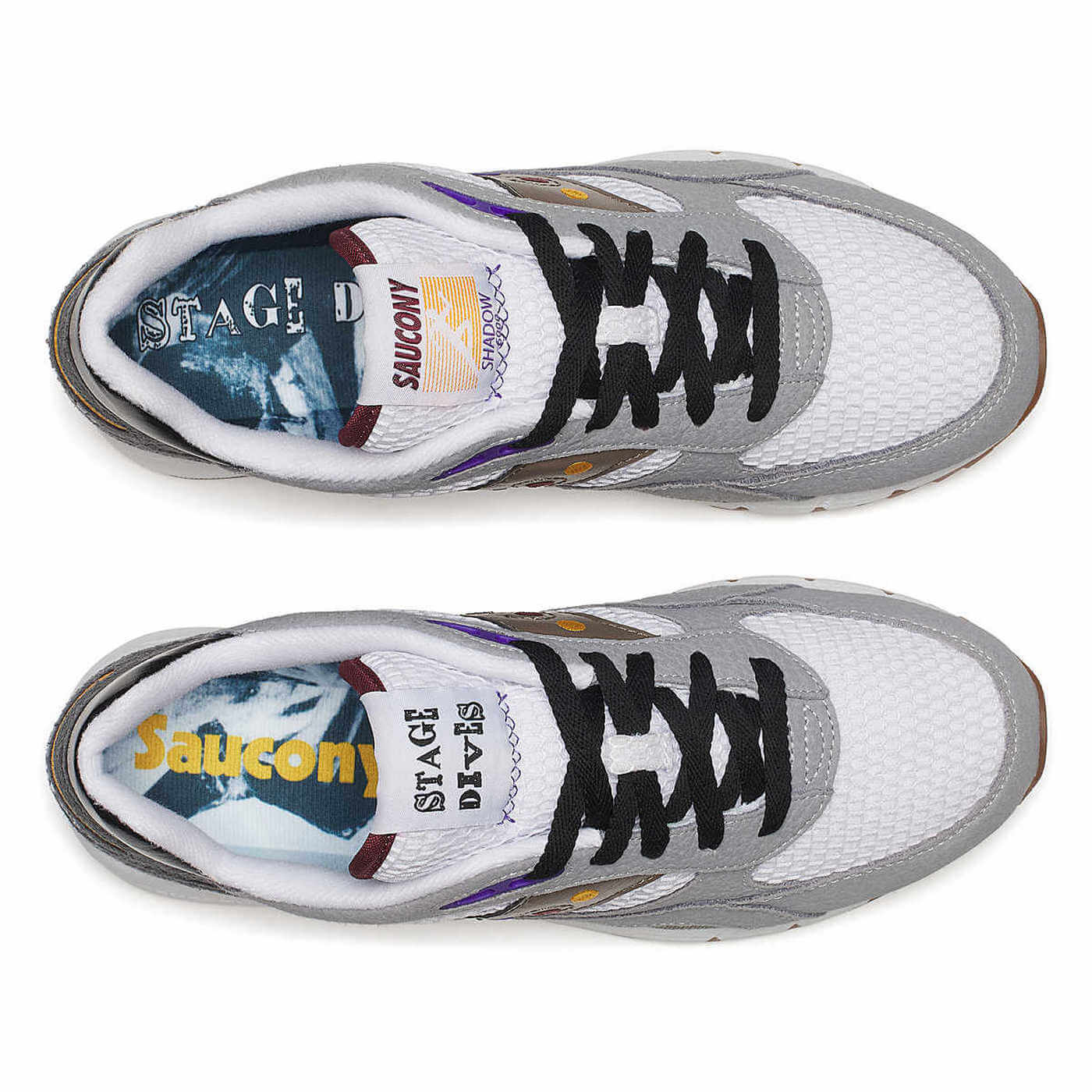 Saucony x SauconySneaks Shadow 6000 "Stage Dives" - White/Grey - S70903-3