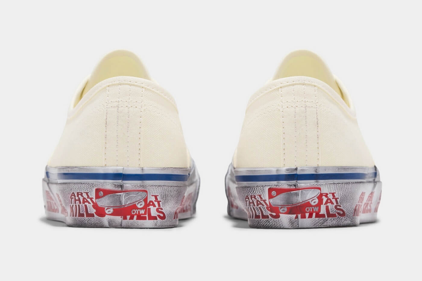 Vans OTW x Gallery Dept. Authentic Reissue 44 "Art That Kills" - Cream/Multicolor - VN000SJKEM21