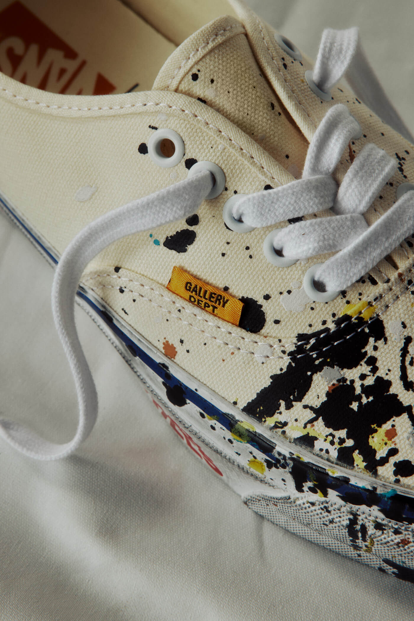 Vans OTW x Gallery Dept. Authentic Reissue 44 "Art That Kills" - Cream/Multicolor - VN000SJKEM21
