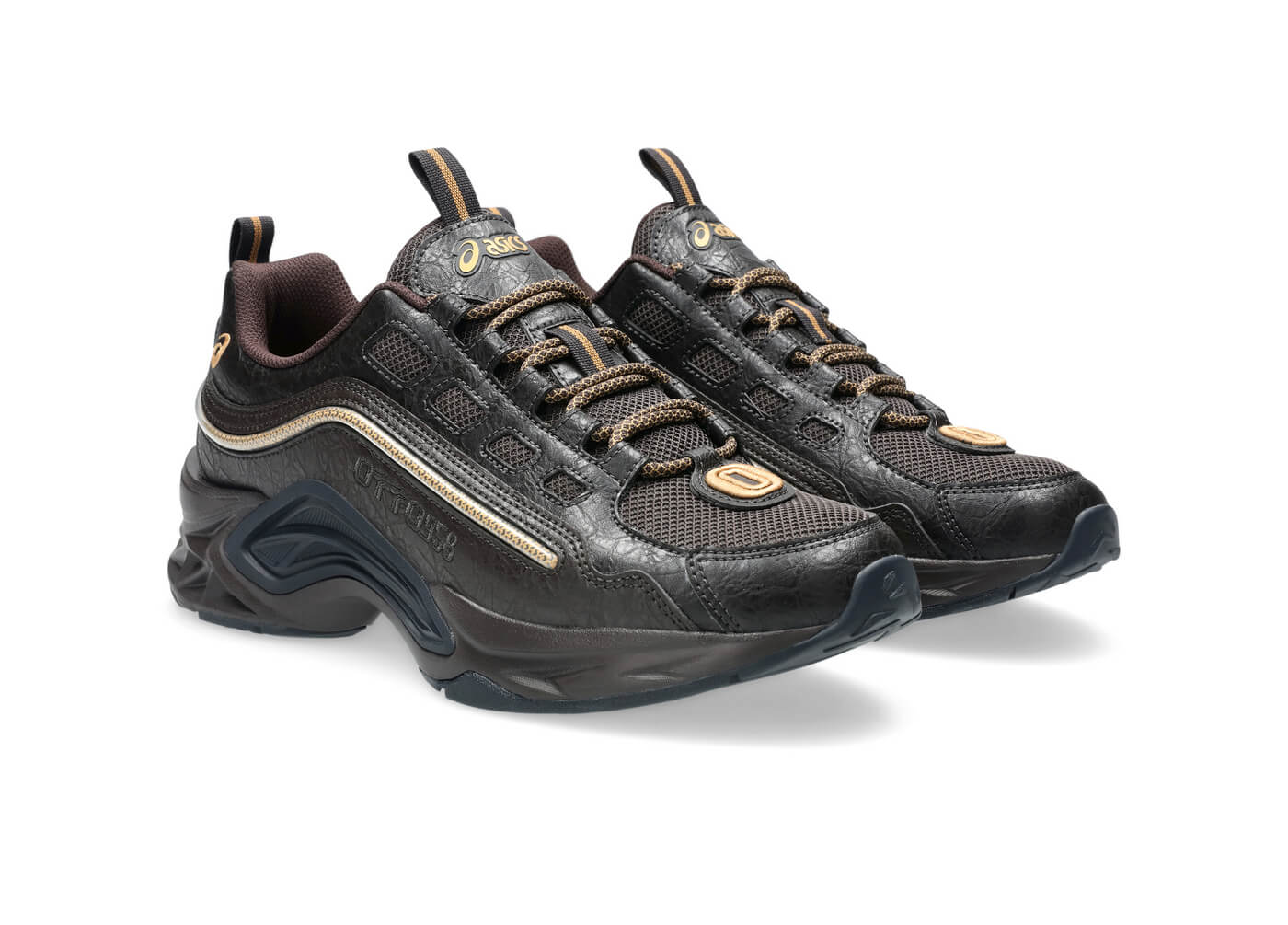 ASICS x OTTO958 Protoblast-CMLVIII - Dark Brown/Pure Gold - 1203A643-200