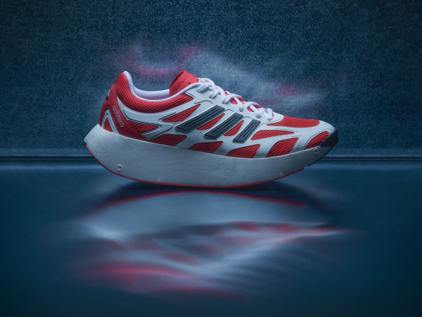 adidas Adizero Aruku - Cloud White / Pure Ruby / Core Black - JI0308