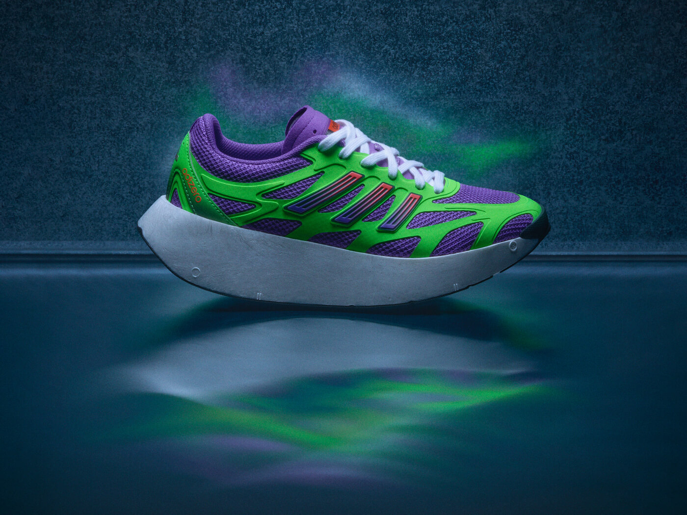 adidas Adizero Aruku - Active Purple / Solar Green / Silver Metallic - JP5566
