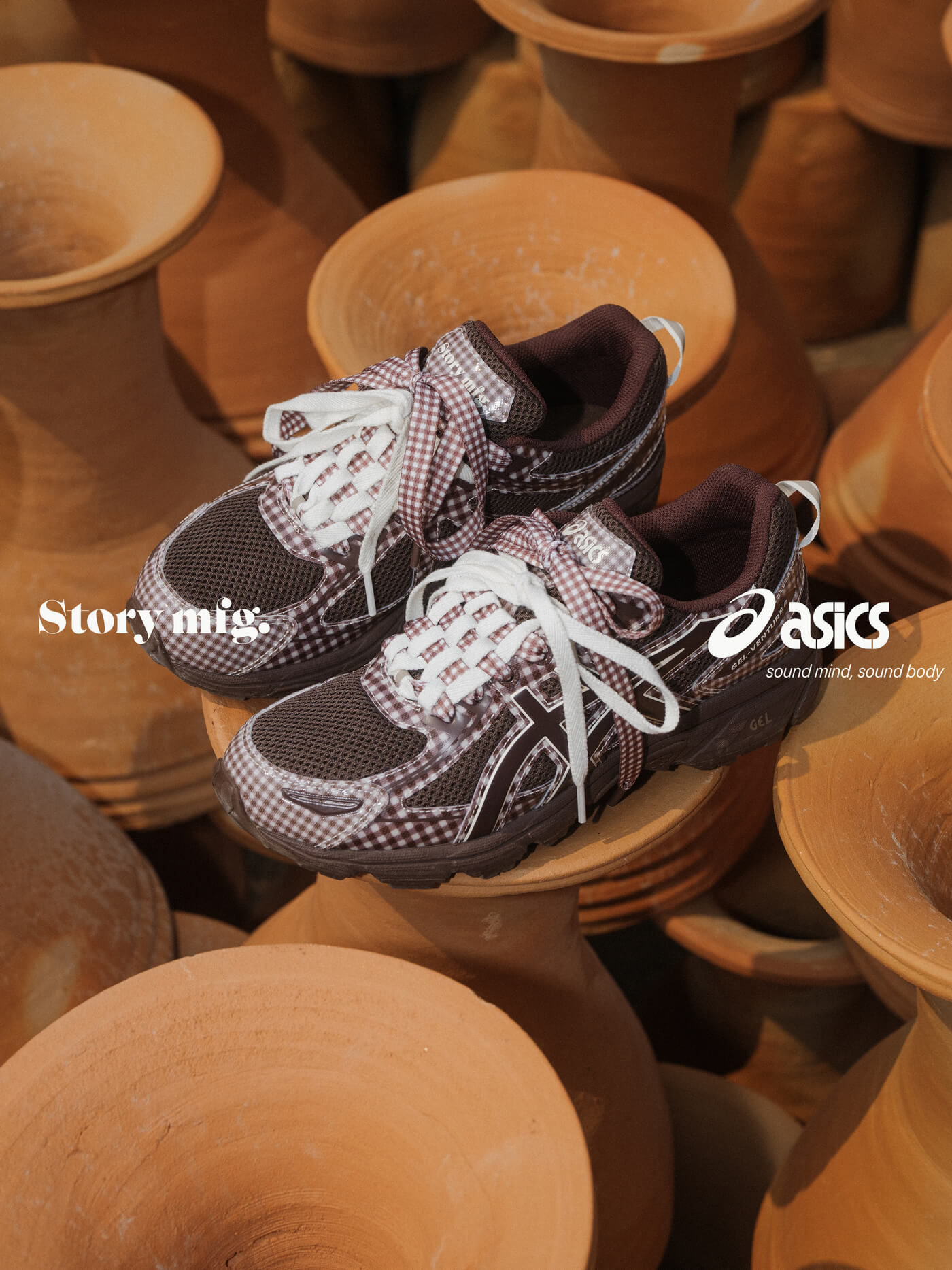 ASICS x Story mfg. Gel-Venture 6 - Reddish Brown - 1203A712-200