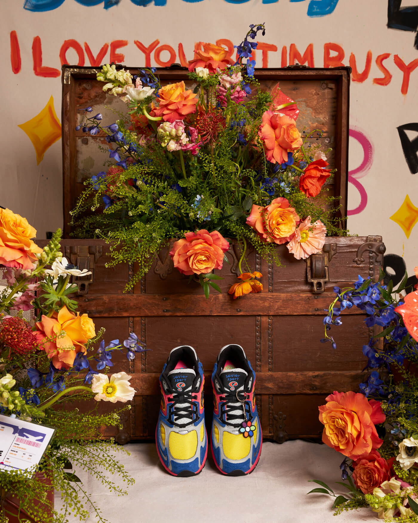 Saucony x Jae Tips Grid Jazz 9 "I Love You But I'm Busy"