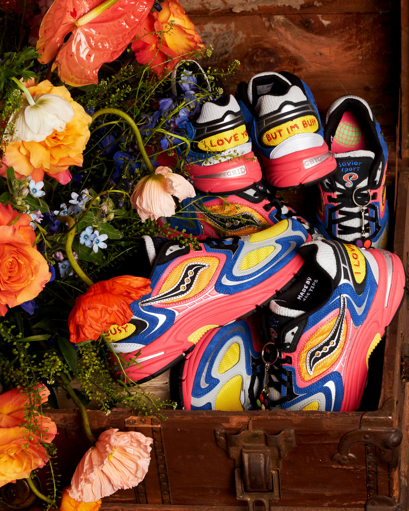 Saucony x Jae Tips Grid Jazz 9 „I Love You But I’m Busy“