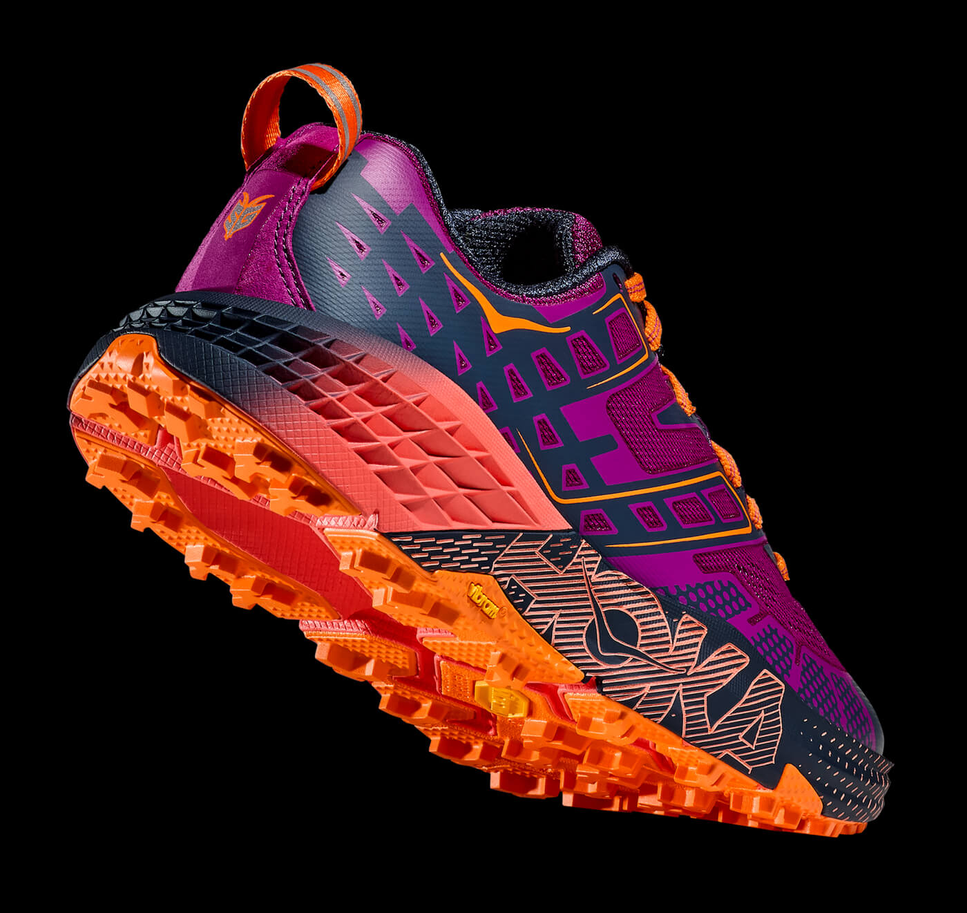 HOKA Speedgoat 2 - Wild Flower / Electric Tangerine - 1162710-WRC