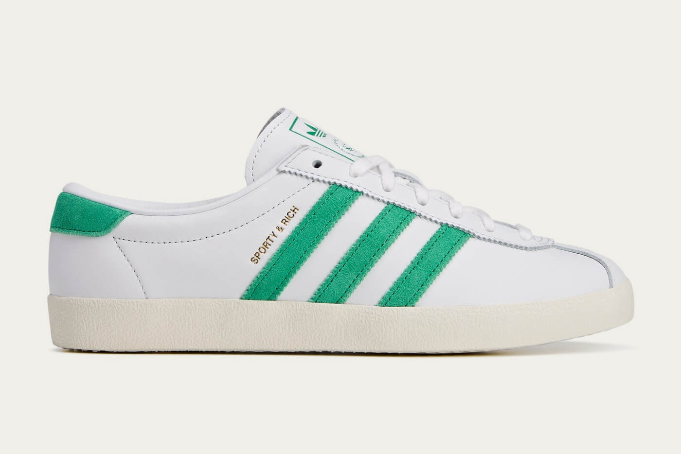 adidas Originals x Sporty & Rich Blanc - Cloud White / Off White / Court Green - JP7552