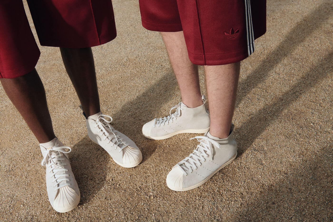 adidas Originals by Wales Bonner - Superstar - Mist Stone / Wonder White / Gold Metallic - JQ7633