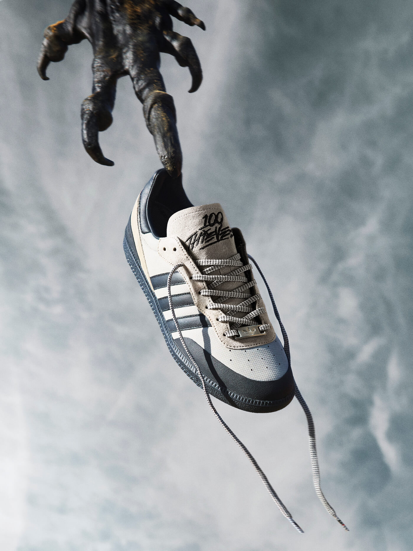 adidas Originals x 100 Thieves Collab Collection ft. Palos Hills, Savage & Adilette