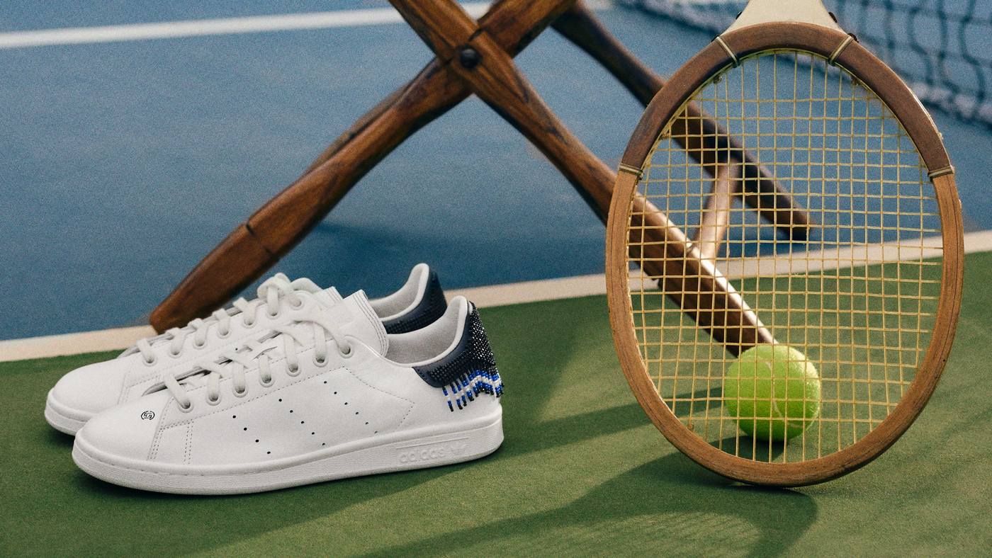 adidas x CLOT By Edison Chen Stan Smith "Beads" - Cloud White/Night Navy/Cloud White - JR0022