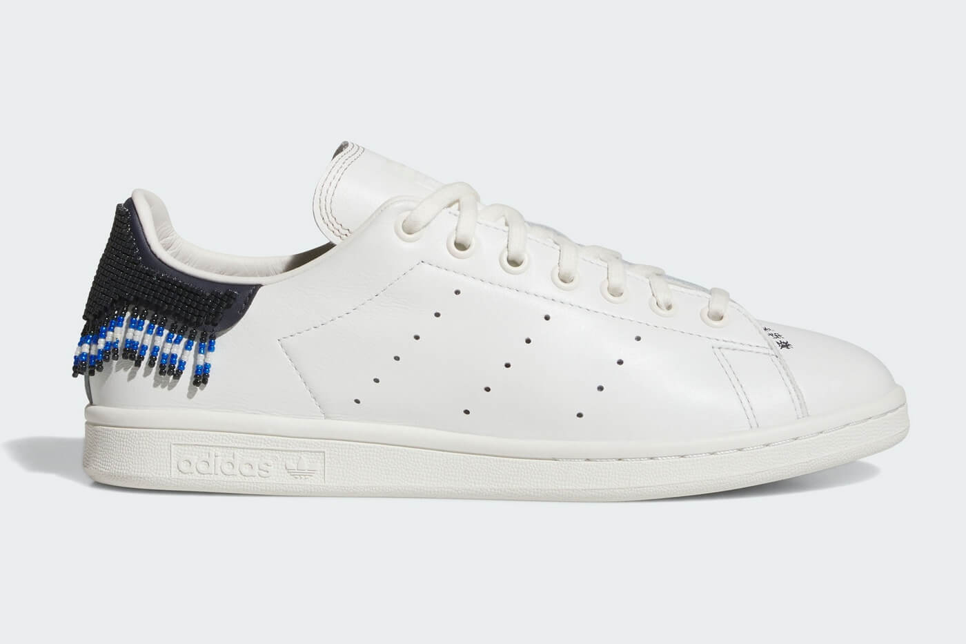 adidas x CLOT By Edison Chen Stan Smith "Beads" - Cloud White/Night Navy/Cloud White - JR0022