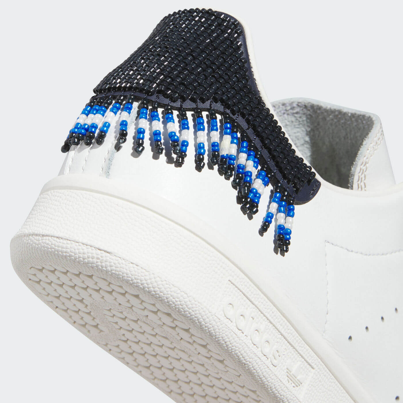 adidas x CLOT By Edison Chen Stan Smith "Beads" - Cloud White/Night Navy/Cloud White - JR0022