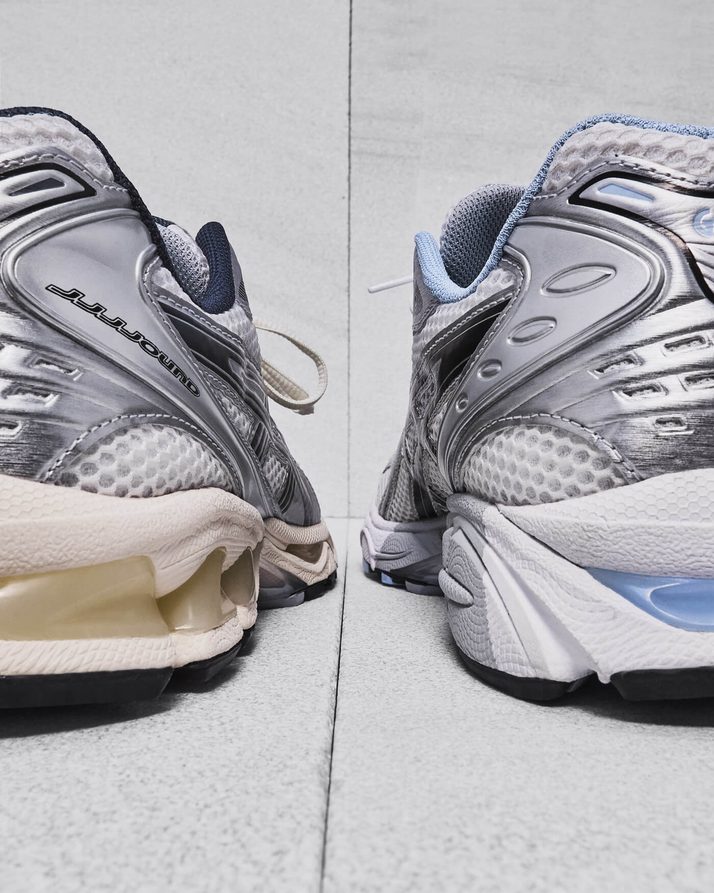 ASICS x JJJJound Gel-Kayano 14 - White/Silver/Black/Yellow & White/Navy/Baby Blue